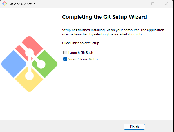 Wynik komendy git --version w Git Bash
